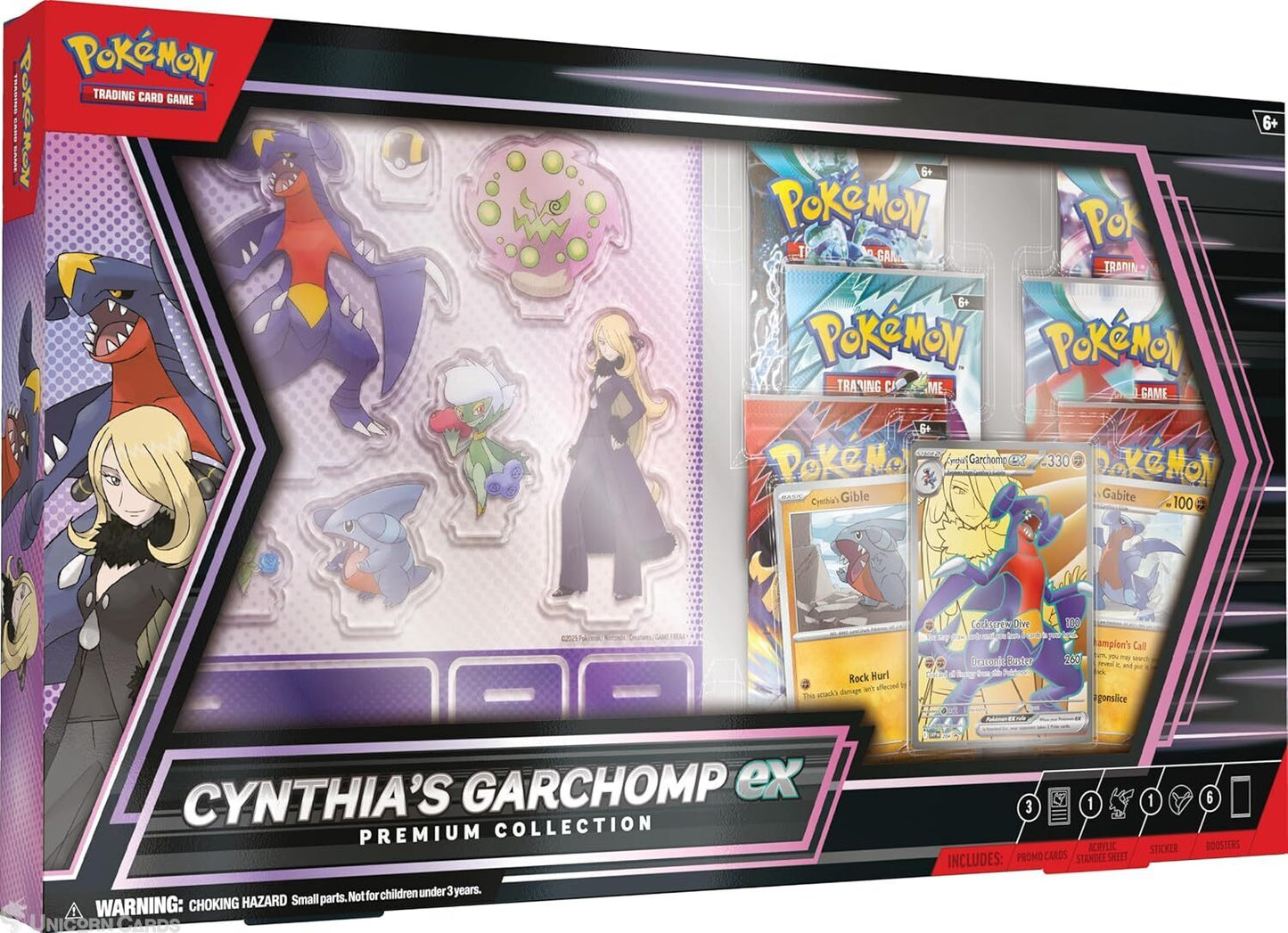 Cynthia's Garchomp ex Premium Collection Box
