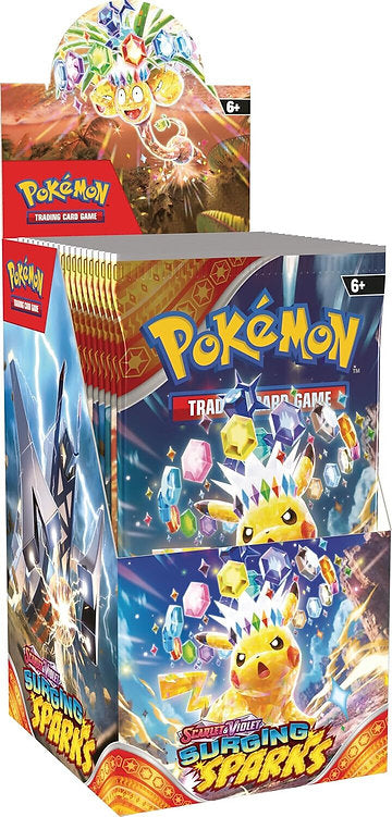 Pokémon Surging Sparks: Half Booster Box (18 Packs)