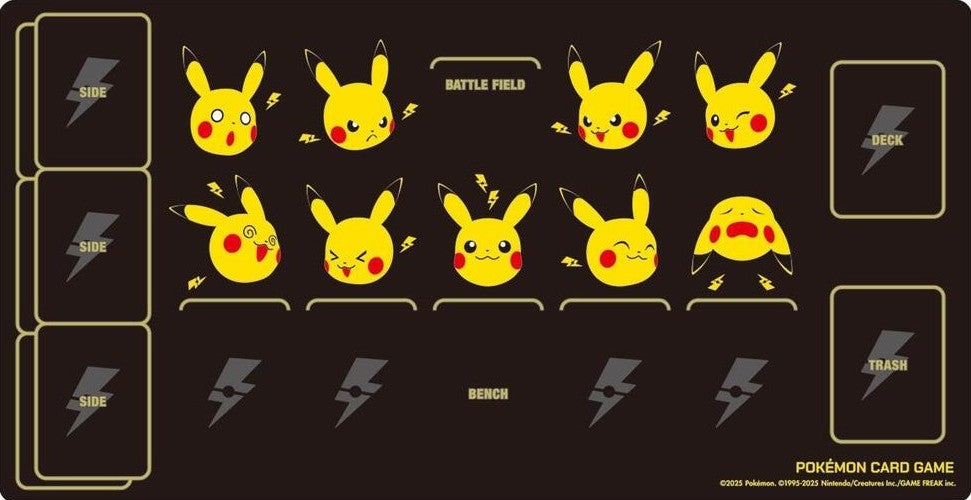 Pokemon Center Japan - Pikachu & Thunder playmat