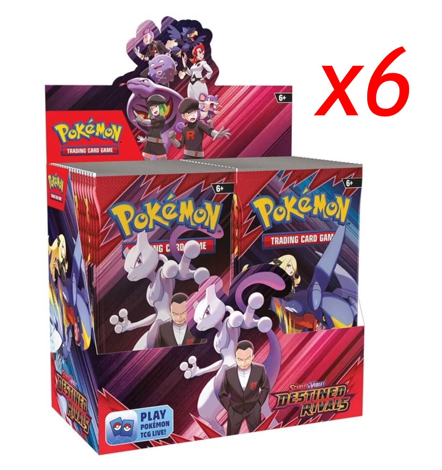 Pokemon TCG Scarlet & Violet Destined Rivals Booster Box SEALED CASE PRE ORDER
