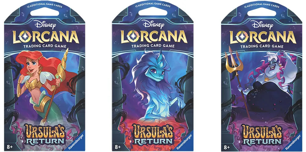 Disney Lorcana: Ursula's Return Booster Sleeved Pack