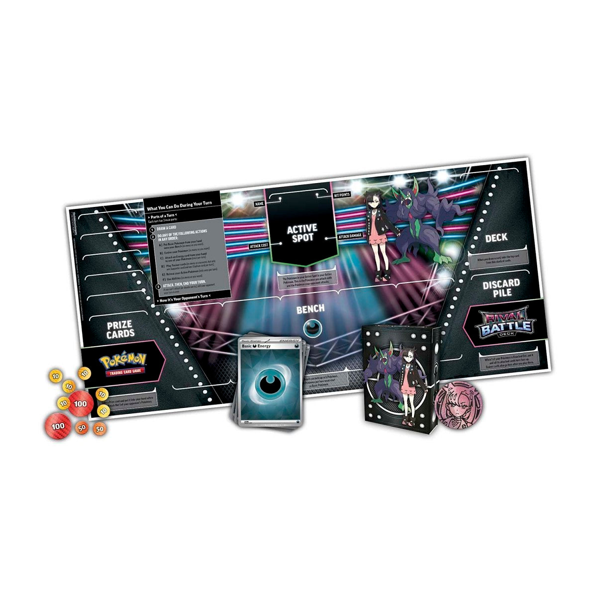 Pokémon Marnie Rival Battle Deck