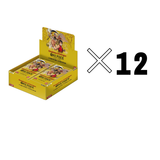 ONE PIECE CARD GAME KINGDOMS OF INTRIGUE (OP-04) BOOSTER BOX CASE