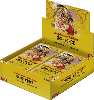 ONE PIECE CARD GAME KINGDOMS OF INTRIGUE (OP-04) BOOSTER BOX