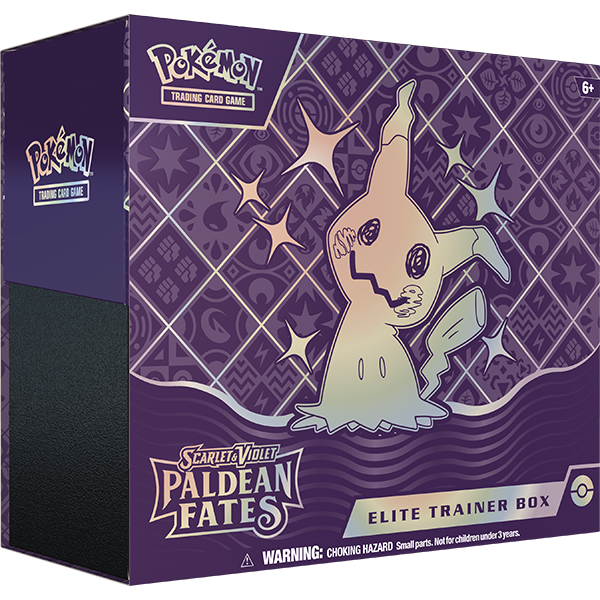 Pokémon TCG: Scarlet & Violet 4.5 Paldean Fates Elite Trainer Box