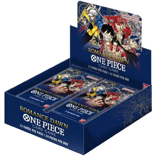 One Piece Card Game - OP-01 Romance Dawn Booster Box (24 Packs) Case ( 12 boxes)
