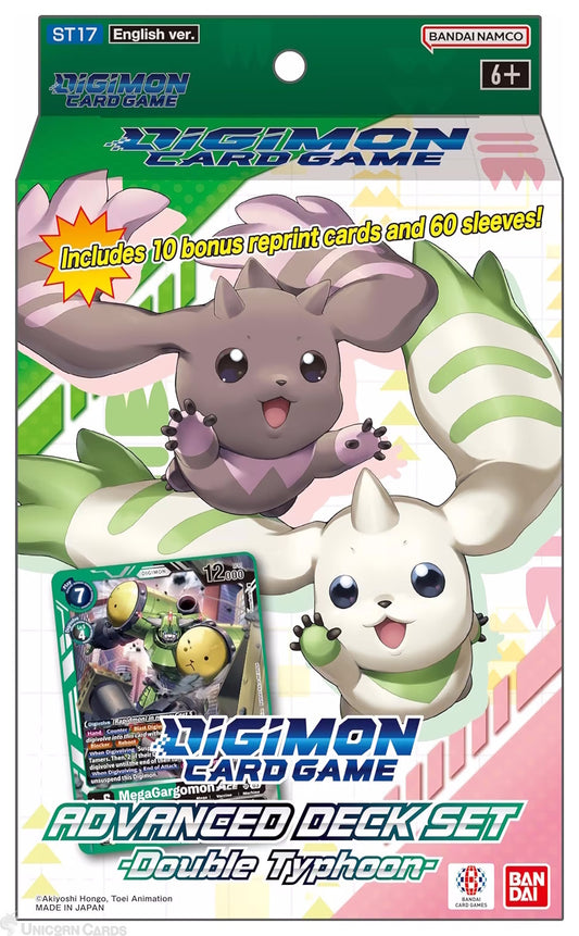 Digimon Card Game: Advanced Deck Set - Double Typhoon [ST17]