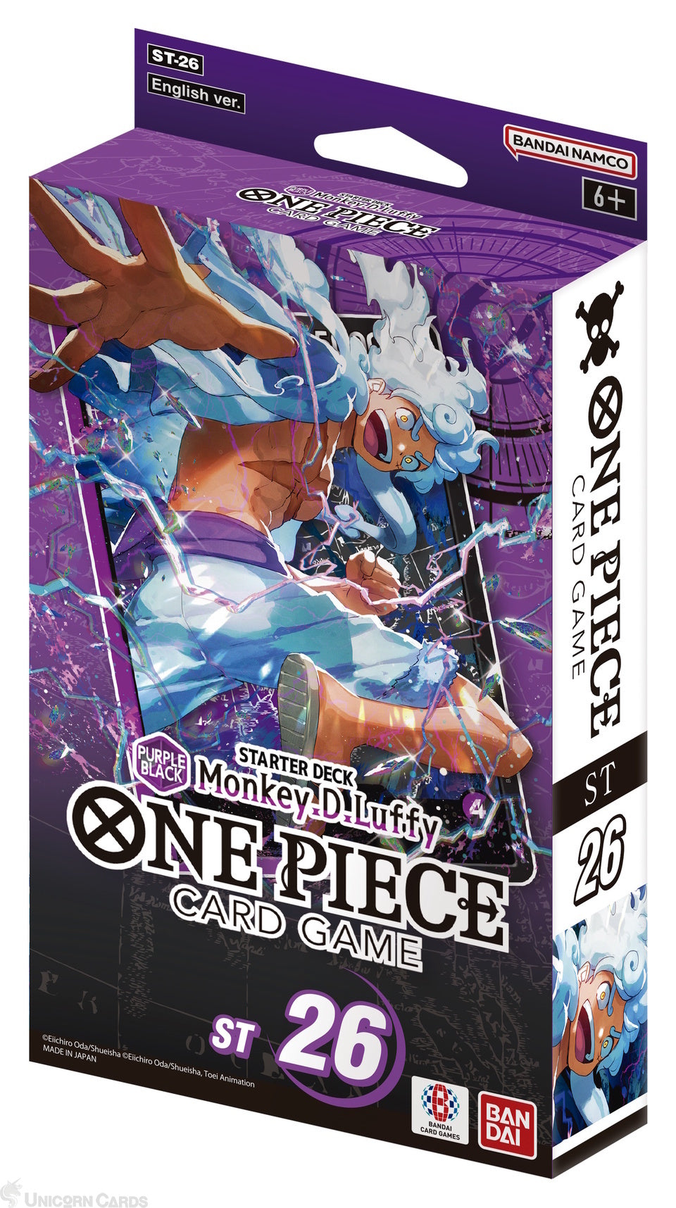 One Piece Card Game: Starter Deck - PURPLE/BLACK Monkey.D.Luffy - [ST26]