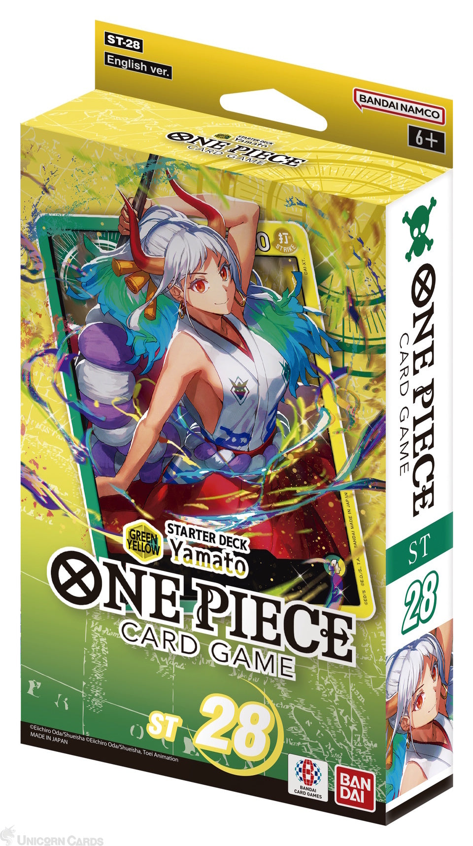 One Piece Card Game: Starter Deck - GREEN/YELLOW Yamato - [ST28]