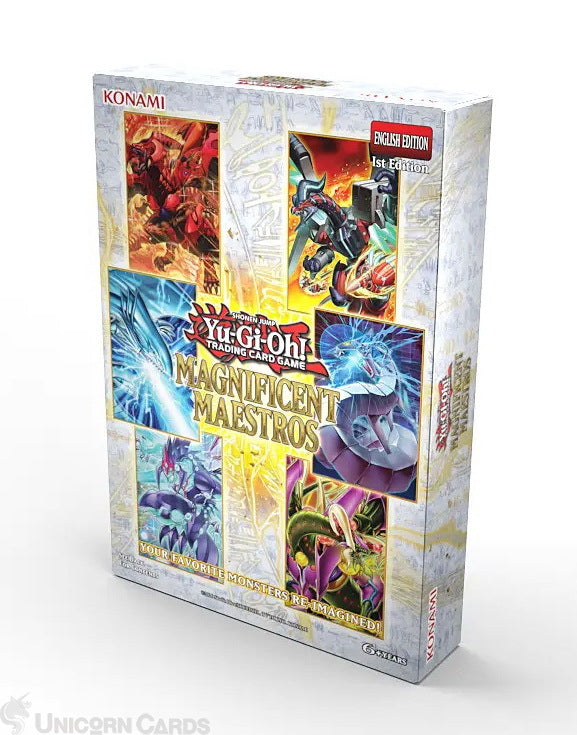 YuGiOh! Magnificent Maestros Tuckbox Sealed Case (12 boxes): Pre-Order - November 12, 2026