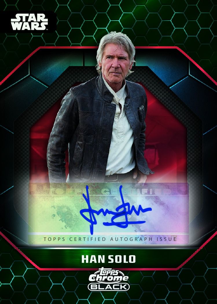 Topps Chrome Black Star Wars 2024