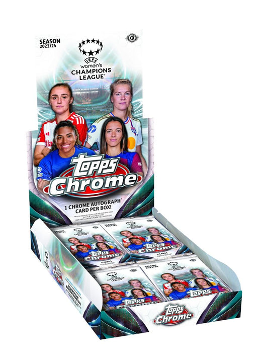 Topps Chrome UEFA Women’s Champions League 2023/24 – Hobby Box