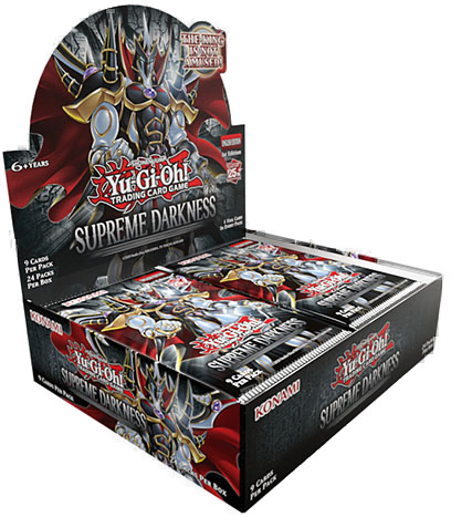 Yu-Gi-Oh! Supreme Darkness Booster Box (24 packs)