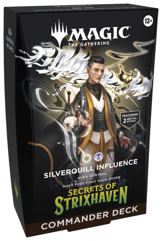 Magic the Gathering: Secrets of Strixhaven - Commander Deck Silverquill Influence