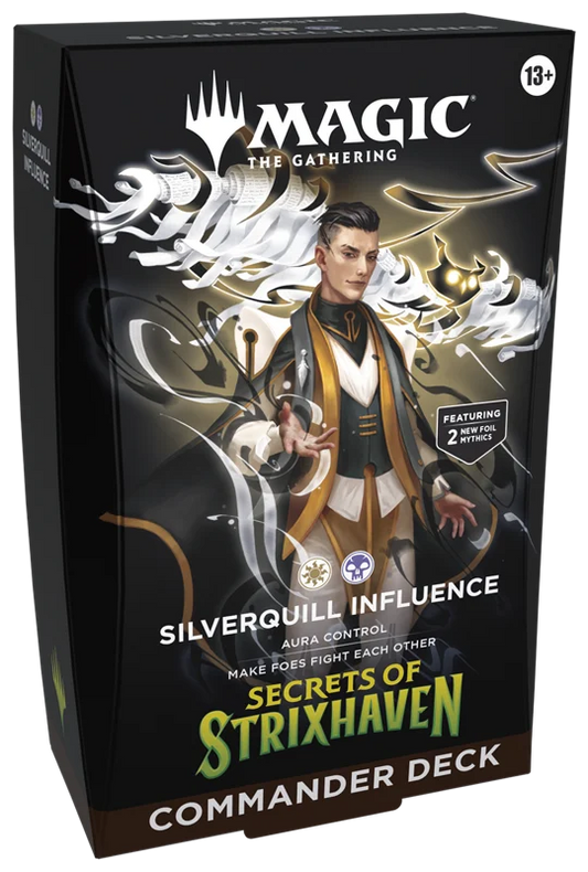 Magic the Gathering: Secrets of Strixhaven - Commander Deck Silverquill Influence
