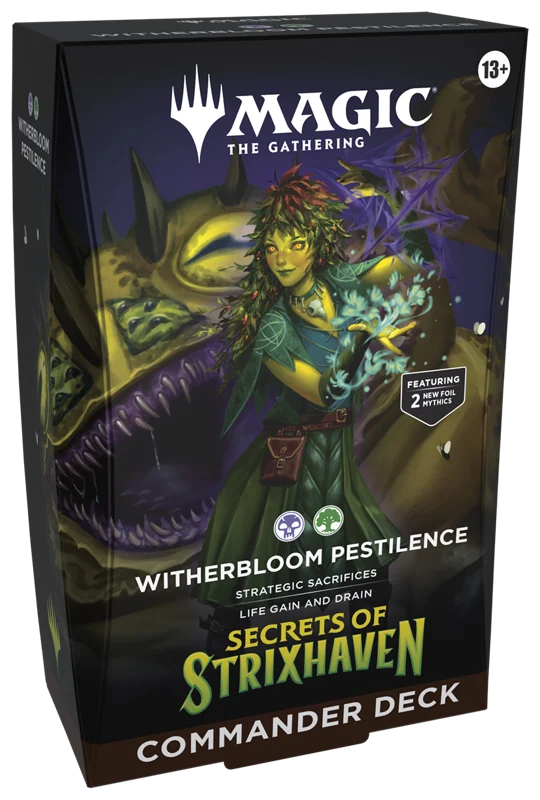 Magic the Gathering: Secrets of Strixhaven - Commander Deck Witherbloom Pestilence