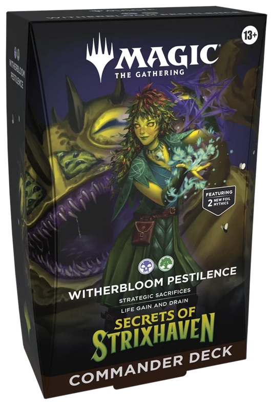 Magic the Gathering: Secrets of Strixhaven - Commander Deck Witherbloom Pestilence