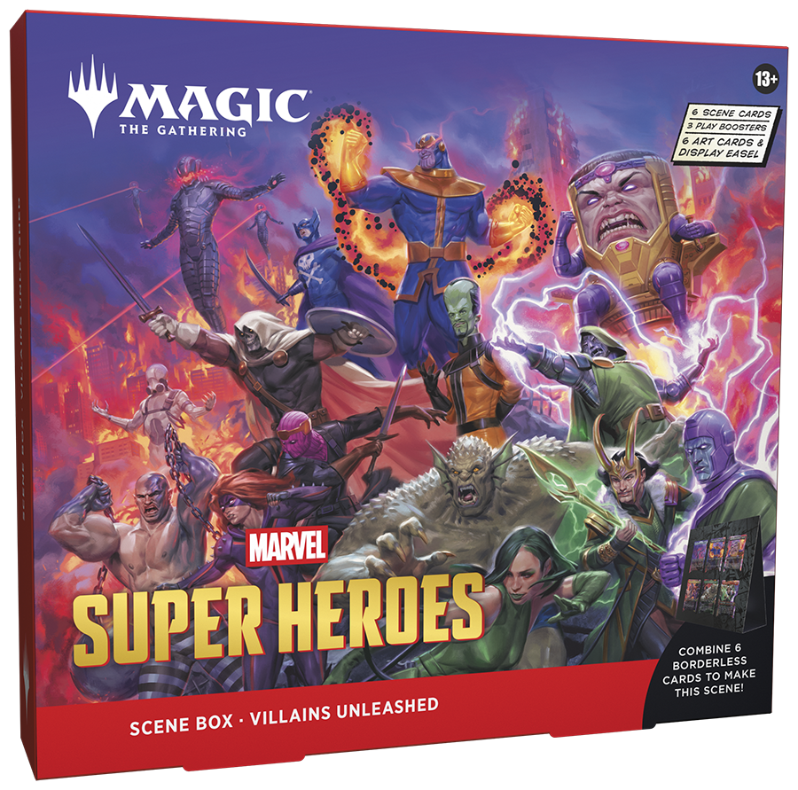 Marvel Super Heroes Scene Box - Villains Unleashed
