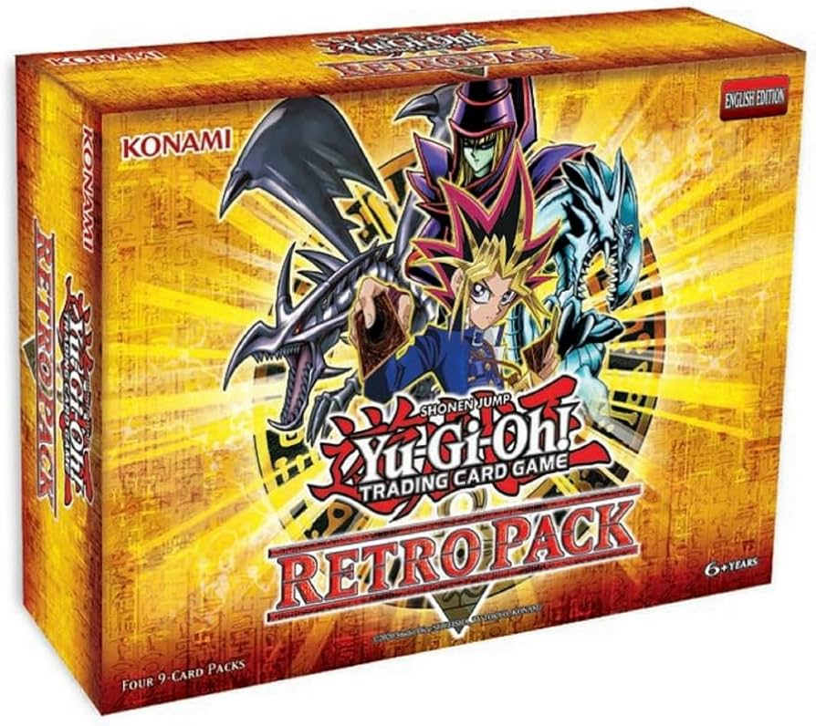 YuGiOh Retro Pack 1 (Reprint) Box - 4 Booster Packs