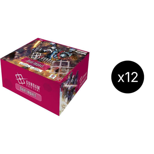 Gundam Card Game Dual Impact (GD02) - English - Sealed Case (12 booster boxes)