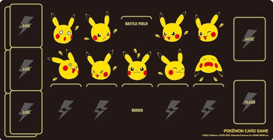 Pokemon Center Japan - Pikachu & Thunder playmat