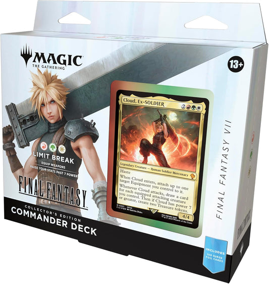 Magic: The Gathering Collector’s Edition FINAL FANTASY VII Commander Deck - Limit Break - Pre-Order