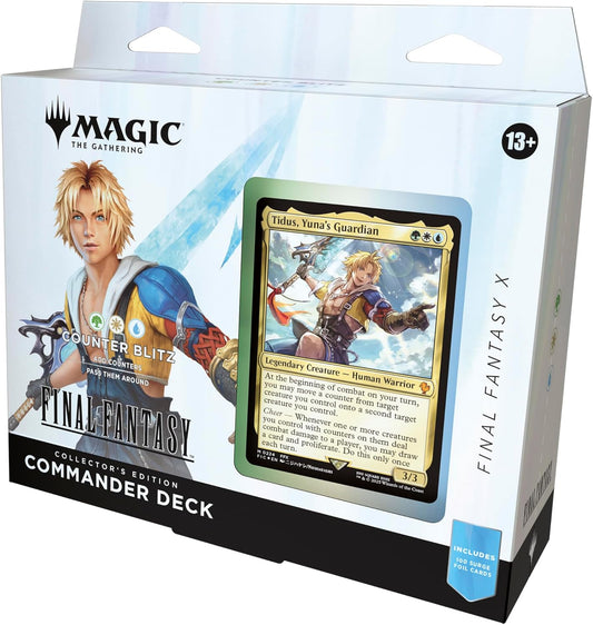 Magic: The Gathering Collector’s Edition FINAL FANTASY X Commander Deck - Counter Blitz - Pre-Order