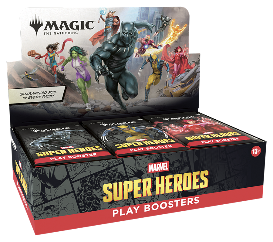 PRE ORDER - Magic: The Gathering Marvel Super Heroes Play Booster Box