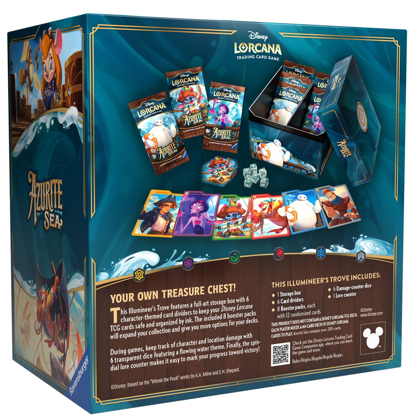 Disney Lorcana: Azurite Sea Illumineer's Trove