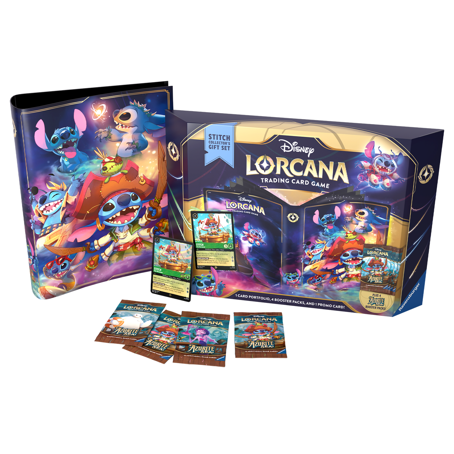 Disney Lorcana: Azurite Sea Stitch Collector’s Gift Set