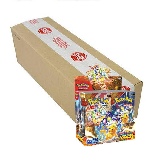 Pokémon TCG: Scarlet & Violet - Surging Sparks Booster Box Case