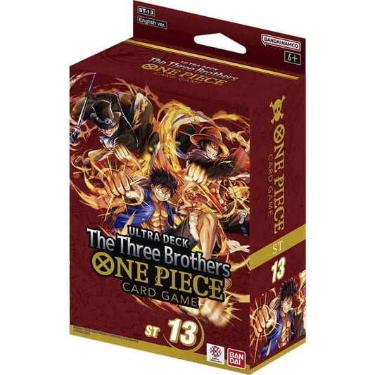 One Piece ST13 Ultra Deck: The Three Brothers