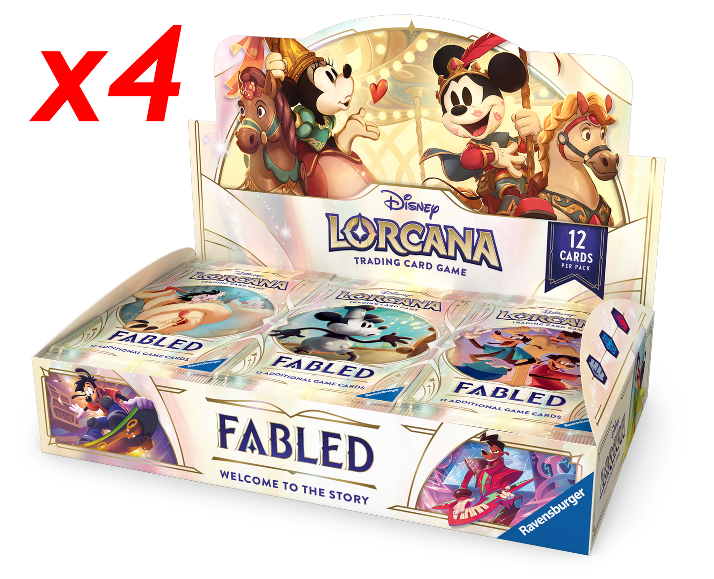 Disney Lorcana: Fabled Booster Box CASE PRE ORDER