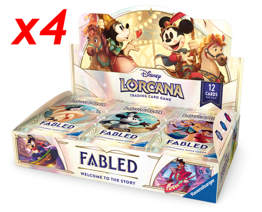Disney Lorcana: Fabled Booster Box CASE PRE ORDER