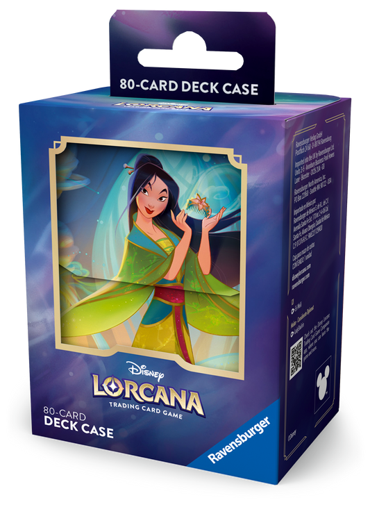 Disney Lorcana: Fabled Deck Box - Mulan PRE ORDER