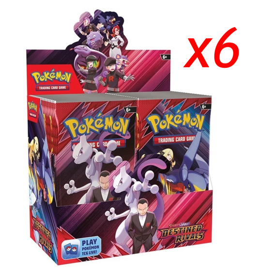Pokemon TCG Scarlet & Violet Destined Rivals Booster Box SEALED CASE