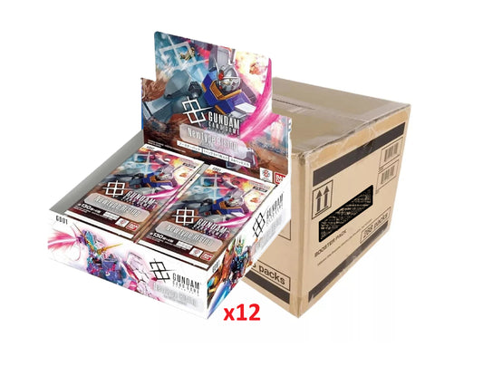 GUNDAM CARD GAME: BOOSTER BOX NEWTYPE RISING (GD01) - SEALED CASE (ENGLISH)
