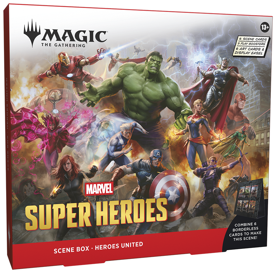 Marvel Super Heroes Scene Box - Heroes United