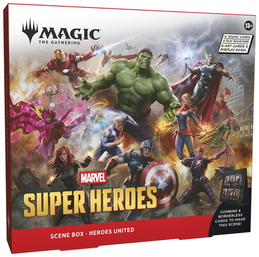 Marvel Super Heroes Scene Box - Heroes United