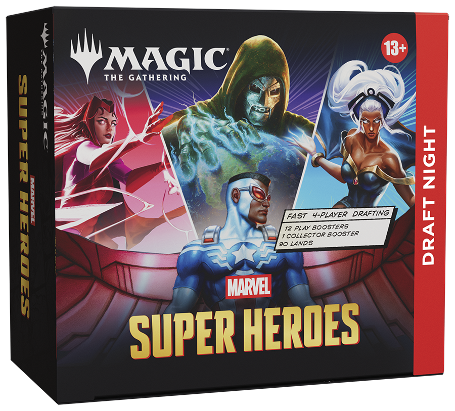 PRE ORDER Magic: The Gathering Marvel Super Heroes Draft Night