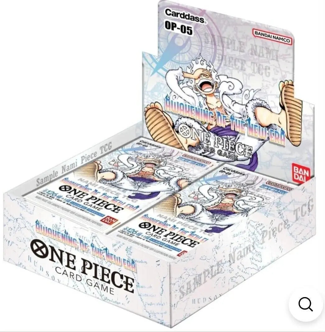 One Piece OP05 AWAKENING OF THE NEW ERA Booster Box ETA  04/09/2024