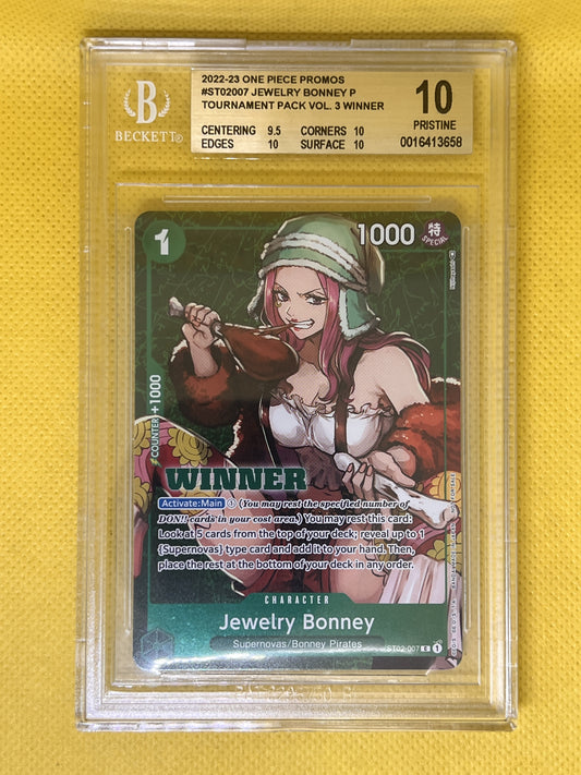 Jewelry Bonney ST02-007 Tourament Pack Vol.3 Winner BGS 10