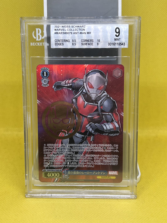 Ant-Man Weiss Schwarz Marvel Rare S89-079 BGS 9 Mint