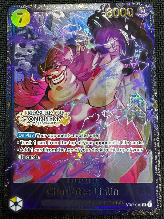 Charlotte Linlin ST07-010 Treasure Cup Prize Card Top 16 One Piece