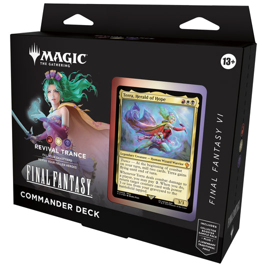 Magic: The Gathering FINAL FANTASY VI Commander Deck - Revival Trance - Pre-Order