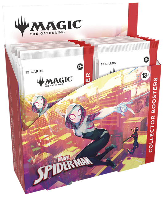 Magic: The Gathering - Universes Beyond - Marvel's Spider-Man - Collector Booster Box (12x Packs) PRE ORDER