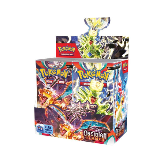 Pokemon Obsidian Flames Booster Box ( Arriving 15/09/25)
