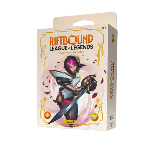 Riftbound: League of Legends TCG - Set Two: Spiritforged Champion Deck - Fiora PRE ORDER