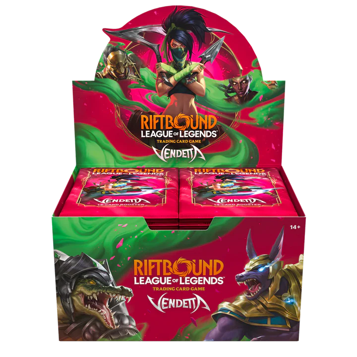 PRE ORDER - Riftbound: League of Legends TCG - Set 04 - Vendetta - Booster Box (24x Packs)