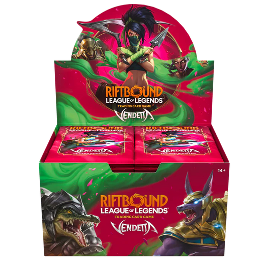 PRE ORDER - Riftbound: League of Legends TCG - Set 04 - Vendetta - Booster Box (24x Packs)